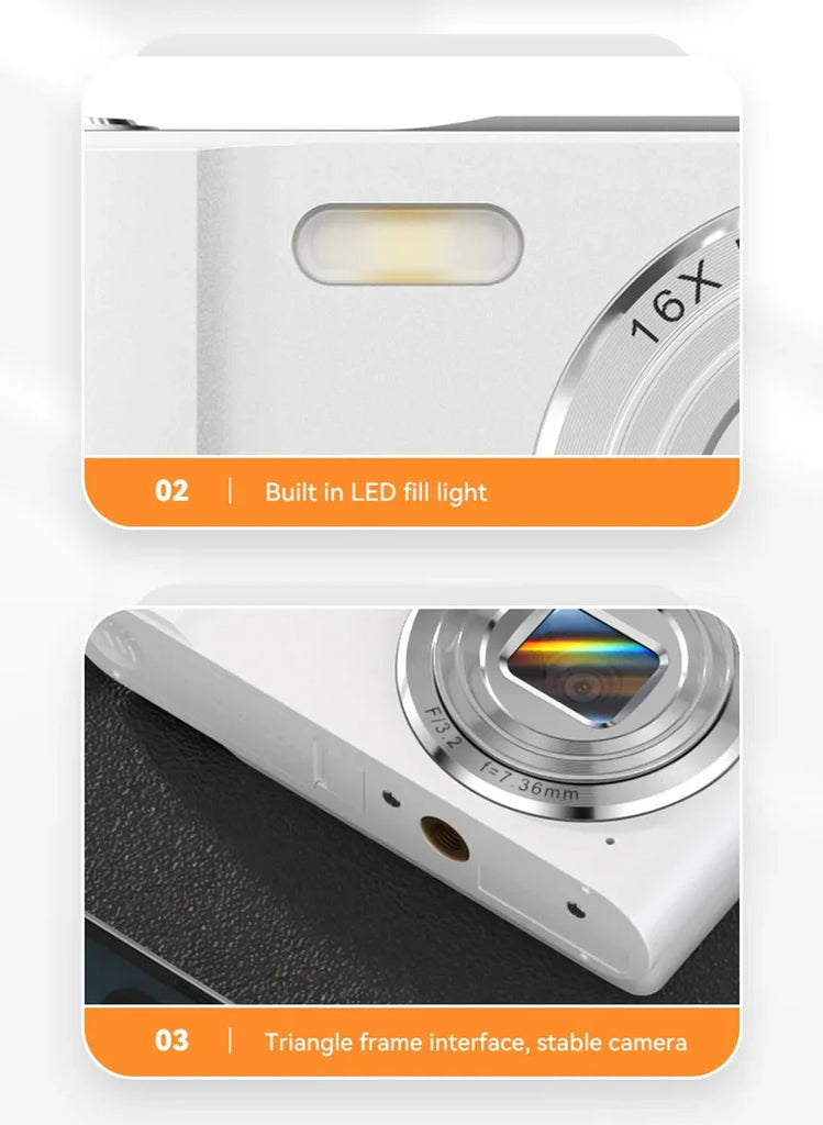 Xiaomi 4K Digital Camera – 50MP Sensor, 16X Optical Zoom, Anti-Shake