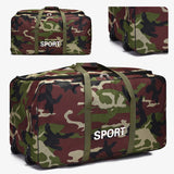 Camouflage Waterproof Oxford Travel Duffle Bag – Large Capacity Moving & Storage Bag thumbnail 3