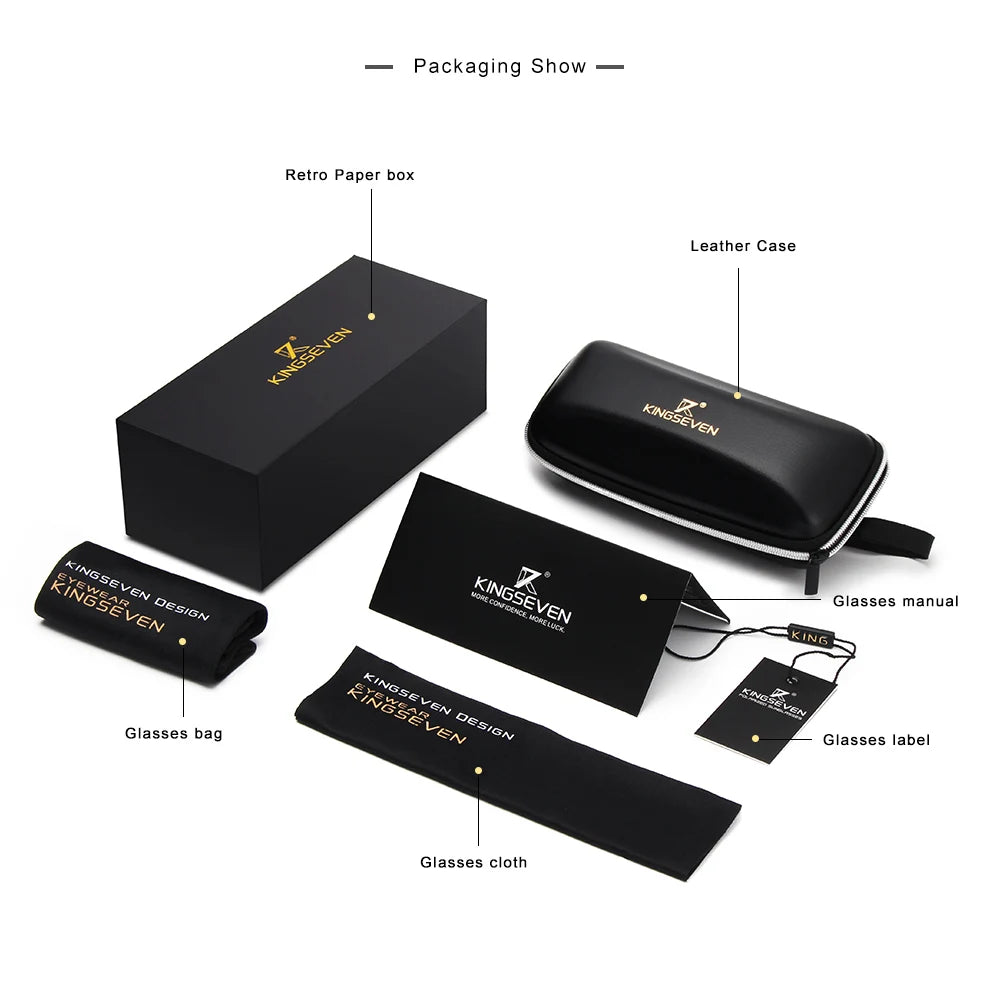 KINGSEVEN Polarized Sports Sunglasses for Men – UV400 Mirror Lens | Model 750