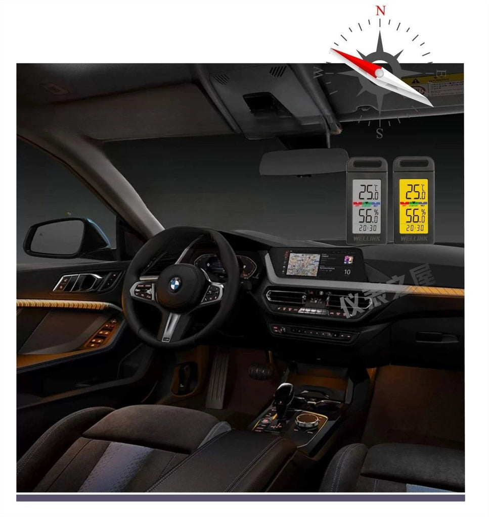 Xiaomi MIJIA Outdoor Digital Thermometer & Hygrometer – Indoor/Outdoor Temperature & Humidity Sensor