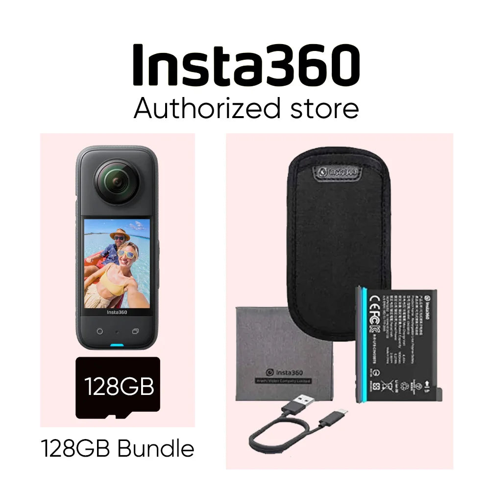 Insta360 X3 – Waterproof 360° Action Camera