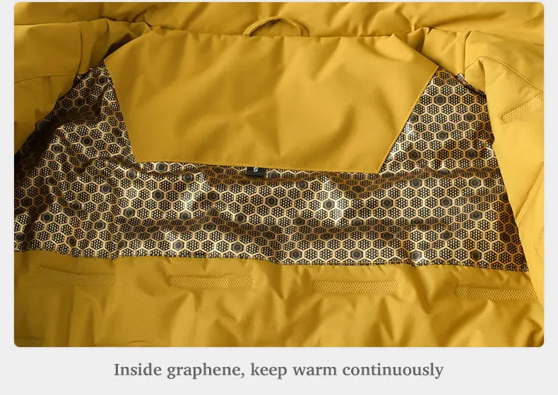 JNLN Unisex Waterproof Fleece Jacket – Winter Windproof Thermal Windbreaker for Men & Women