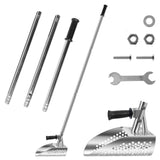 TreasurePulse Stainless Steel Metal Detecting Sand Scoop & Shovel Kit – 2-in-1 Beach Sifter with Ergonomic Handle thumbnail 9