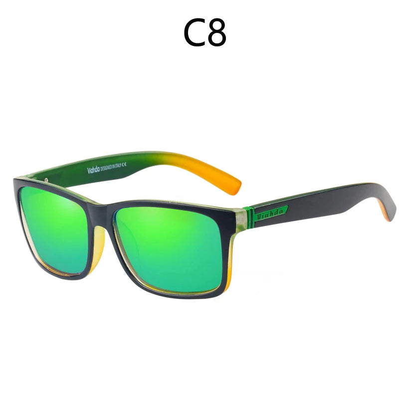 VIAHDA Polarized Sports Sunglasses for Women – UV400 Protection, Lightweight Aluminum-Magnesium Frame