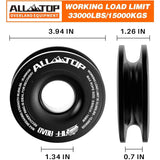 48,300 lbs Synthetic Soft Shackle & 66,000 lbs Recovery Ring Set – Heavy-Duty Off-Road Winch Recovery Kit (2 PCS) thumbnail 9