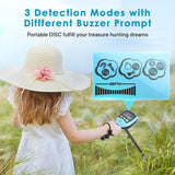 MD-1012 Kids Metal Detector β Lightweight Gold & Treasure Finder with LCD Display, Adjustable Height, and Audio Alerts thumbnail 6