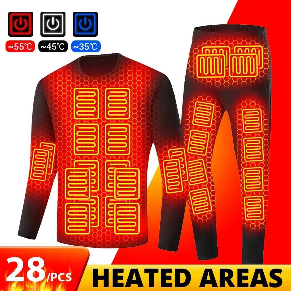 Self-Heating Thermal Jacket & Pants Set – USB Electric Heated Clothing for Men & Women | IRONRIDE