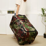 Camouflage Waterproof Oxford Travel Duffle Bag – Large Capacity Moving & Storage Bag thumbnail 5