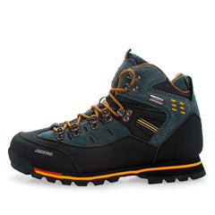 Men’s Waterproof Hiking Shoes – Outdoor Mountain Climbing Sneakers with Height Boost