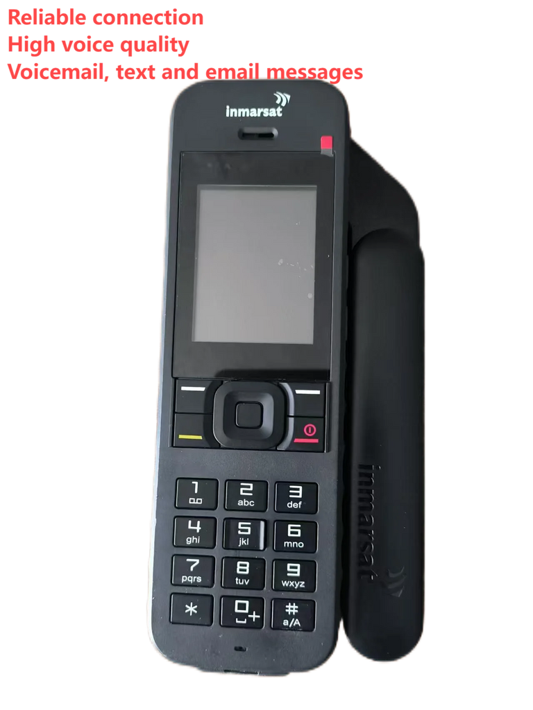 HS2 Rugged Satellite Phone – IP65 Waterproof, 160-Hour Standby, IK04 Shock-Resistant, Global Connectivity