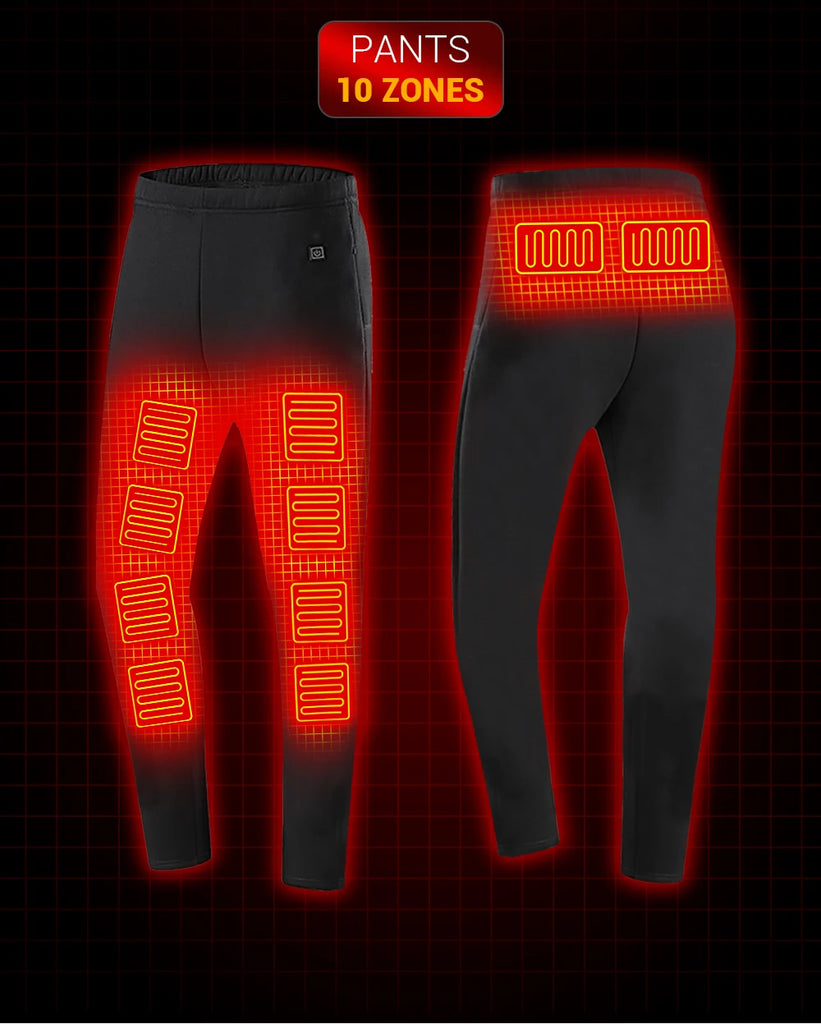 Self-Heating Thermal Jacket & Pants Set – USB Electric Heated Clothing for Men & Women | IRONRIDE