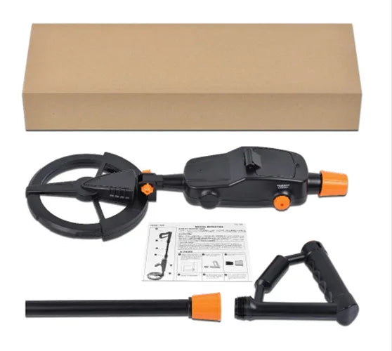 7.4" Waterproof Kids Metal Detector – Lightweight, Adjustable Gold Finder with LCD Screen (24"–35")