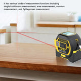 3-in-1 Digital Laser Rangefinder with 5M Tape Measure & LCD Display – 40m/60m Distance Measuring Tool thumbnail 11