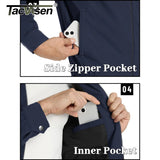 TACVASEN Men’s Lightweight Bomber Jacket – Casual Zip-Up Workwear for Spring & Fall, Water-Resistant Outdoor Windbreaker thumbnail 4