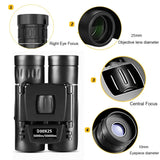 HD 900/1000x25 Long Range Folding Binoculars – Compact 9000M Mini Telescope with BAK4 Prism & FMC Optics thumbnail 11