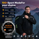 LIGE 2025 KT85 Outdoor Smartwatch – 1.43" AMOLED Display, Long Battery Life, Fitness & Health Tracker for Men thumbnail 3