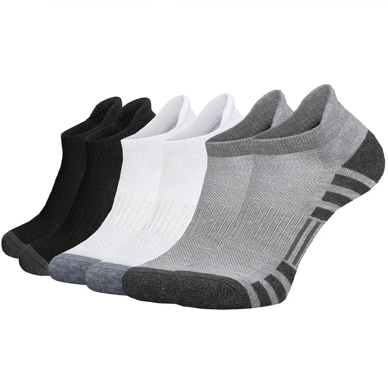 6 or 12 Pairs Men's Outdoor Crew Socks – Breathable, Durable, and Comfortable Fit