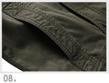 Men’s Plus Size Military Cargo Jacket – Spring & Autumn | Sizes M–6XL | Lightweight, Breathable, Tactical Style thumbnail 24
