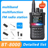 BTONERA BT-8000 Full-Band Ham Radio – 256CH Dual PTT Two-Way Radio with Airband, NOAA, Marine, and Scrambler thumbnail 15