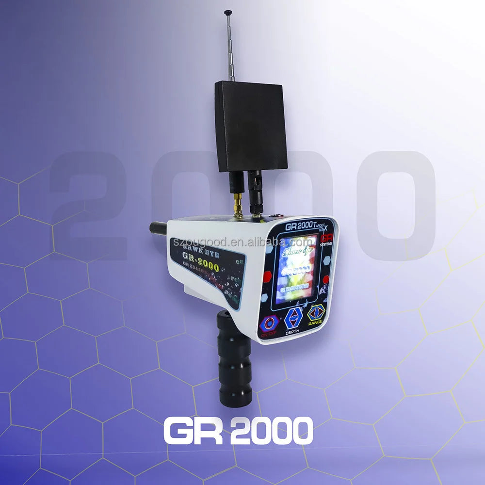 GR2000 Long-Range Gold & Diamond Detector β High Sensitivity Multi-Frequency Treasure Scanner (Newest Version)