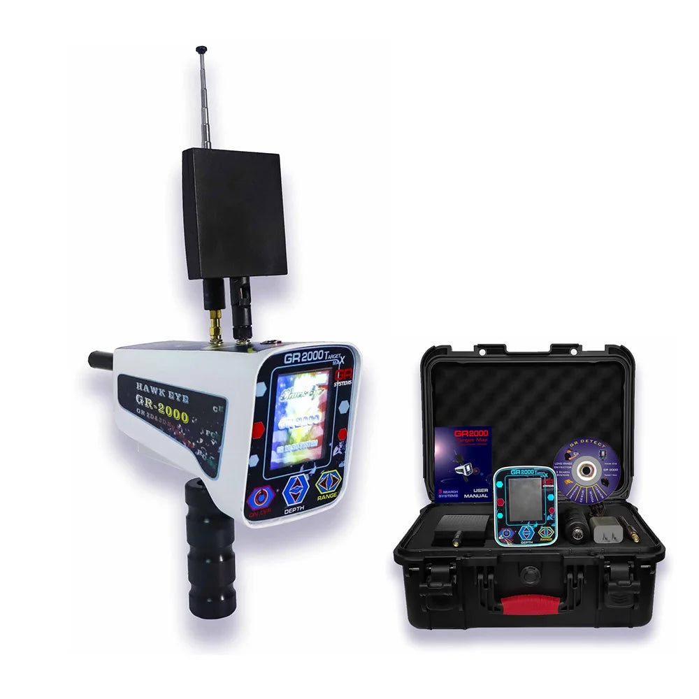 GR2000 Long-Range Gold & Diamond Detector β High Sensitivity Multi-Frequency Treasure Scanner (Newest Version)