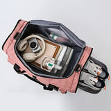 Large-Capacity Travel Backpack with Wet & Dry Separation & Shoe Compartment thumbnail 10