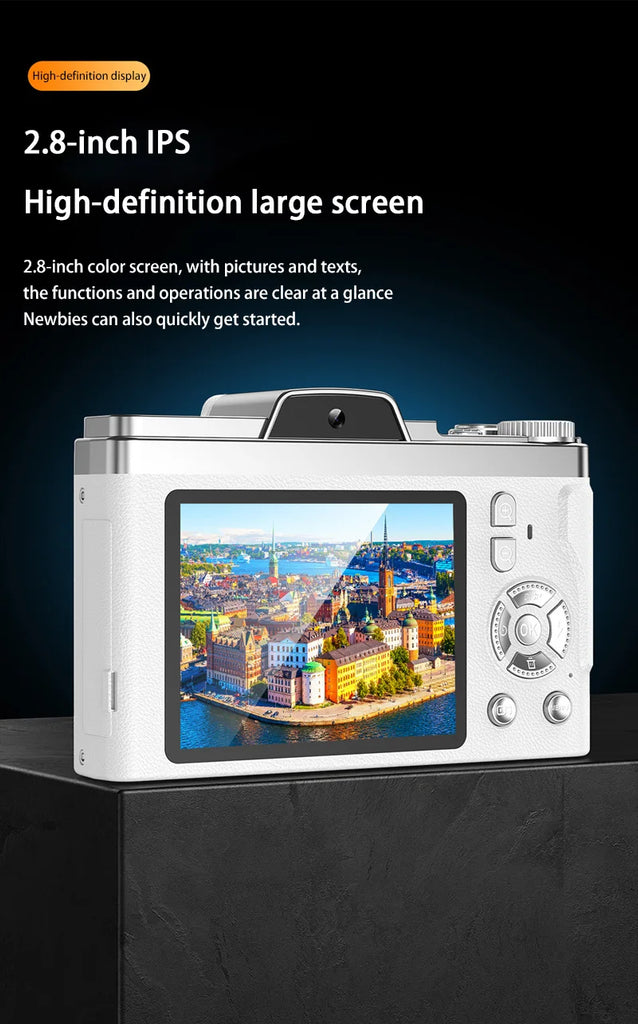 Xiaomi Digital Camera – 5K HD Portable CCD Camera with 16X Zoom