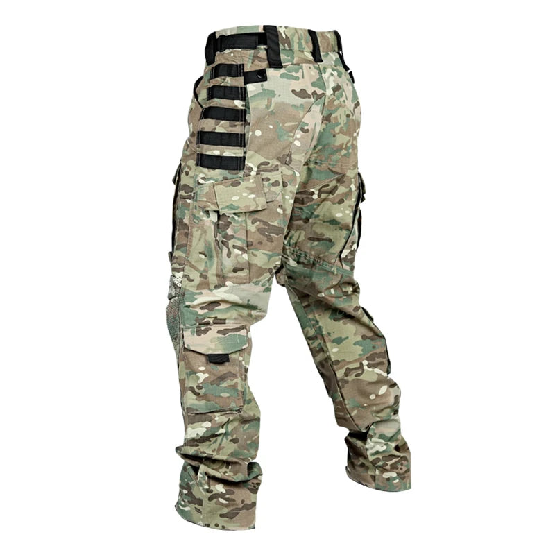 Men’s Military Tactical Cargo Pants – Quick-Dry, Multi-Pocket, Wear-Resistant Combat Trousers