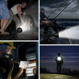 Ultra-Bright Waterproof LED Rechargeable Spotlight – USB Powered Searchlight for Camping, Fishing & Outdoor Survival thumbnail 5