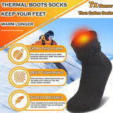Winter Thermal Socks for Men & Women – Insulated Cold Weather Hiking Socks (Multiple Pairs Available) thumbnail 5