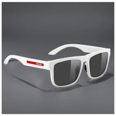 KDEAM Polarized Sunglasses – White Frame UV400 Protection