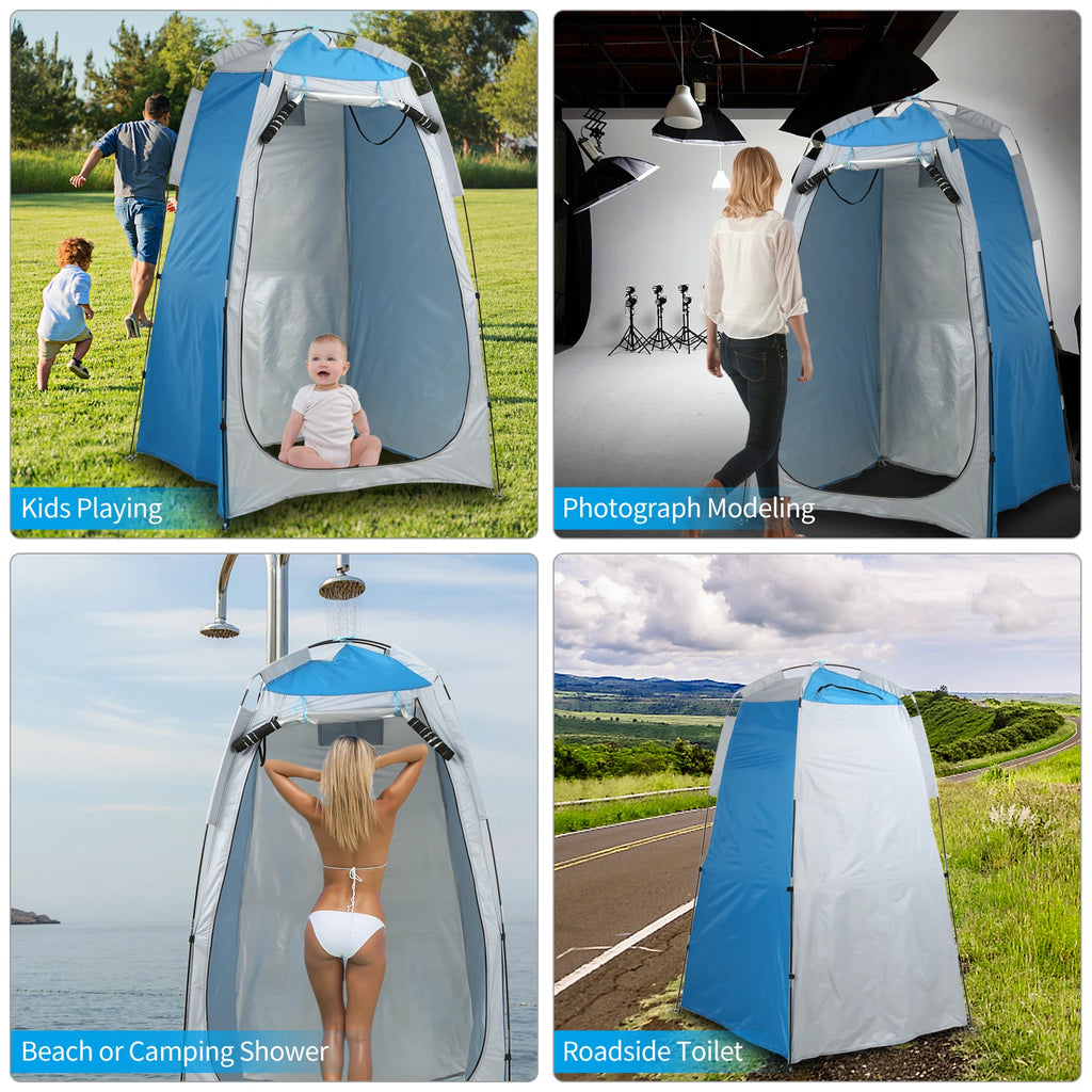 Portable Outdoor Privacy Tent – Beach Shower, Toilet, & Changing Room Shelter