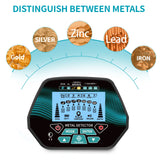 TECLUNG GT620G Professional Underground Metal Detector – High Sensitivity Gold Hunter with LCD Display & Waterproof Coil thumbnail 6