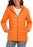 TACVASEN Women’s Full Zip Hooded Puffer Jacket – Lightweight, Warm & Windproof Winter Coat thumbnail 43