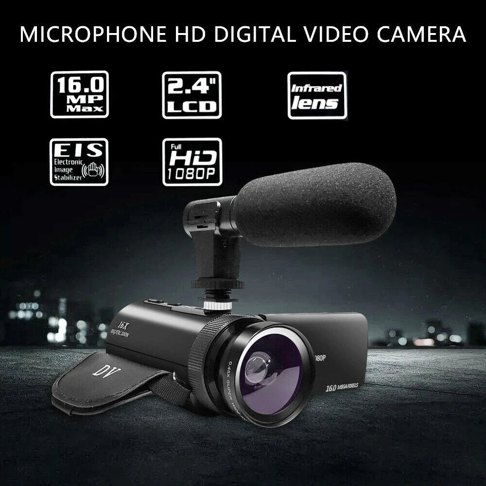 DV100 Camcorder – High-Quality Audio & Video Recording for Vlogs and More
