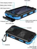 Solar Power Bank – Waterproof, Fast Charging, High-Capacity Powerbank with SOS & LED Light for Outdoor Survival thumbnail 16