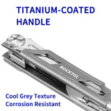 ROCKTOL ST02 12-in-1 Folding Multitool Pocket Knife – Titanium-Plated Handle, Stainless Steel Blade thumbnail 4
