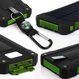 200,000mAh Solar Power Bank β Heavy-Duty Outdoor Backup Charger with Dual USB, LED Flashlight & Compass thumbnail 11