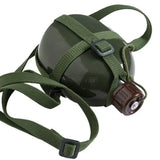 Military-Grade Aluminum Water Bottle with Shoulder Strap – 2L/3L Canteen & Cooking Cup for Hiking & Outdoor Survival thumbnail 3