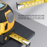 3-in-1 Digital Laser Rangefinder with 5M Tape Measure & LCD Display – 40m/60m Distance Measuring Tool thumbnail 7