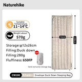Naturehike CW280 / CWM400 Ultralight Goose Down Sleeping Bag – 3-Season Waterproof, Compact & Connectable thumbnail 23
