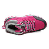 Women’s Outdoor Leather Hiking Boots – Ankle-High, Breathable, Lightweight Trekking Shoes thumbnail 12