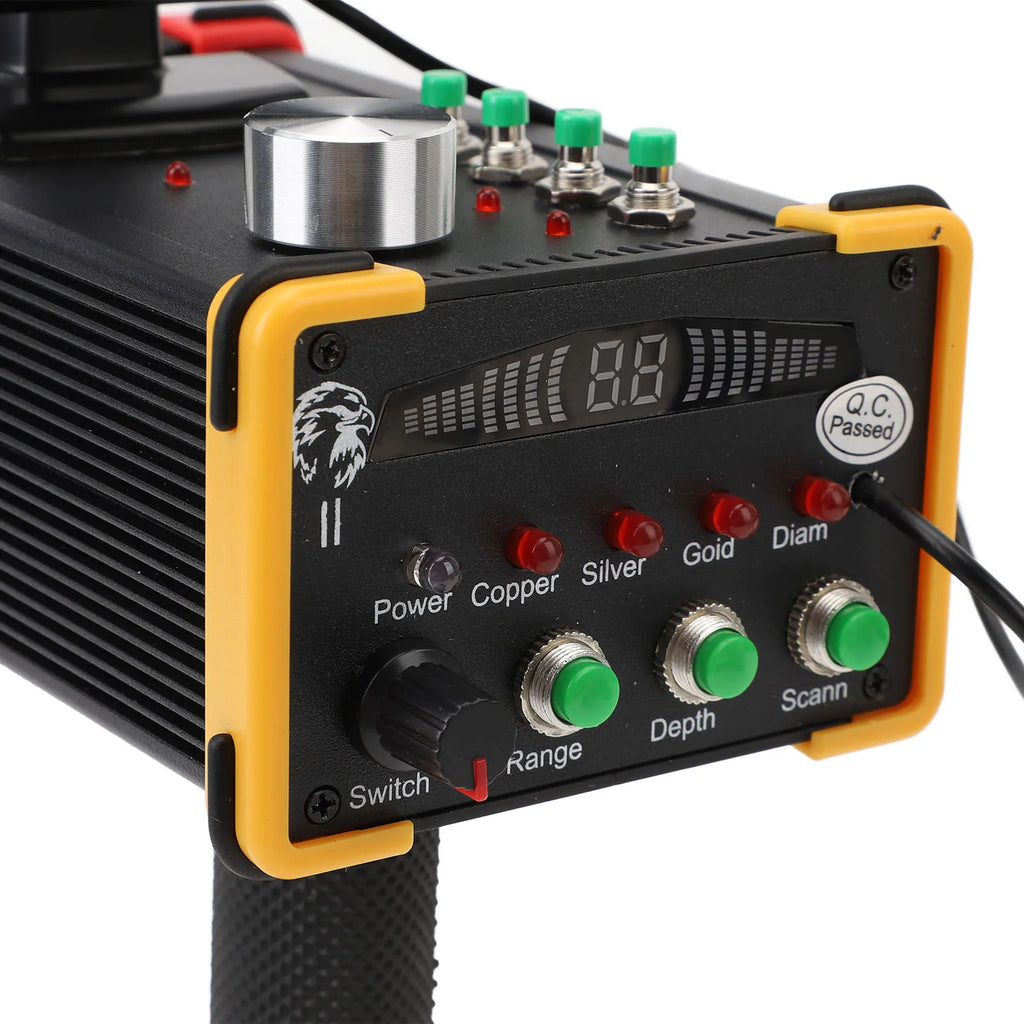 High-Accuracy Long-Range Underground Metal Detector β 15m Depth, 1000m Range β Gold, Copper, Silver & Gem Detection