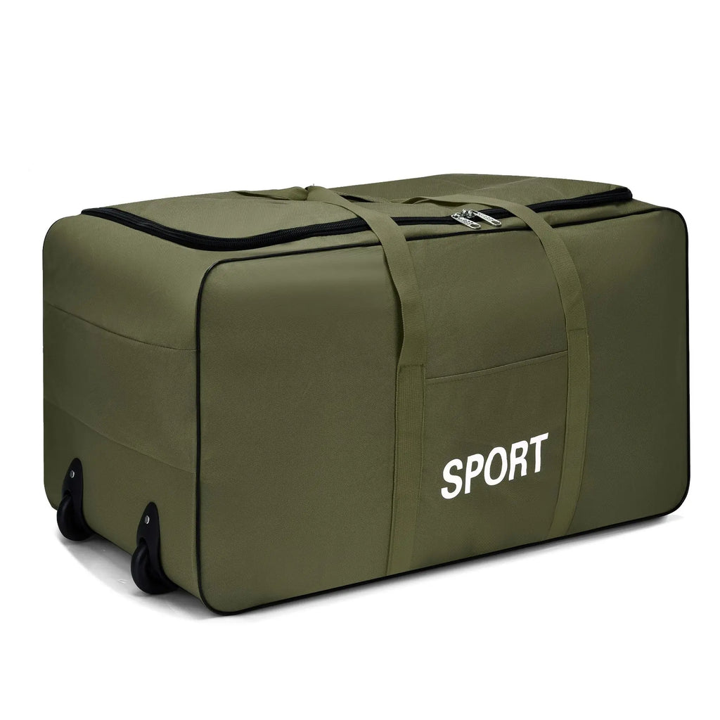 Camouflage Waterproof Oxford Travel Duffle Bag – Large Capacity Moving & Storage Bag