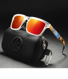 KDEAM Polarized Sunglasses – Unisex Square Frame UV400 Outdoor Eyewear (Red Mirror Lens, Model KD332) thumbnail 34