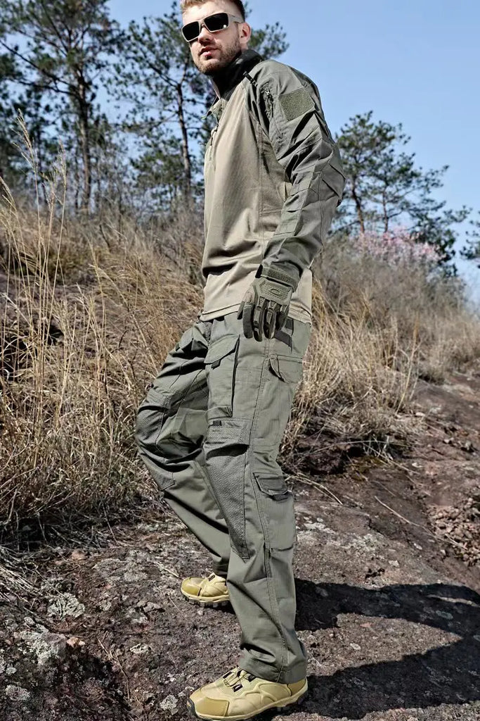 Men’s Military Tactical Cargo Pants – Quick-Dry, Multi-Pocket, Wear-Resistant Combat Trousers
