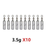 10pcs Fishing Sinkers Set (3.5gβ20g) | Precision Lead Weights for Carp Fishing & Magnet Fishing β Durable Tackle Accessories thumbnail 18