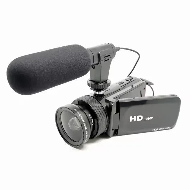 DV100 Camcorder – High-Quality Audio & Video Recording for Vlogs and More