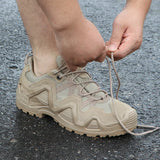 Men’s Tactical Combat Hiking Boots – Waterproof Nylon & Suede Outdoor High Tops for Work, Climbing & Trekking thumbnail 16