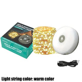 4-in-1 LED Camping Light Strip – 10M Waterproof Rechargeable Tent & Atmosphere Lamp with USB Power Bank (Military Green) thumbnail 19